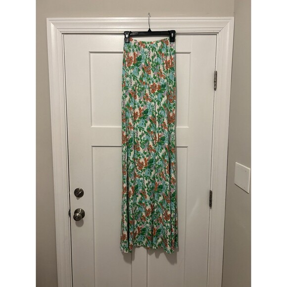 Lilly Pulitzer Strapless Jersey Knit Maxi Dress Size XS Colorful Beach Casual - Picture 1 of 6
